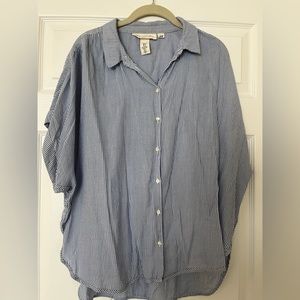 H&M Loose Fit Short Sleeve Button Down